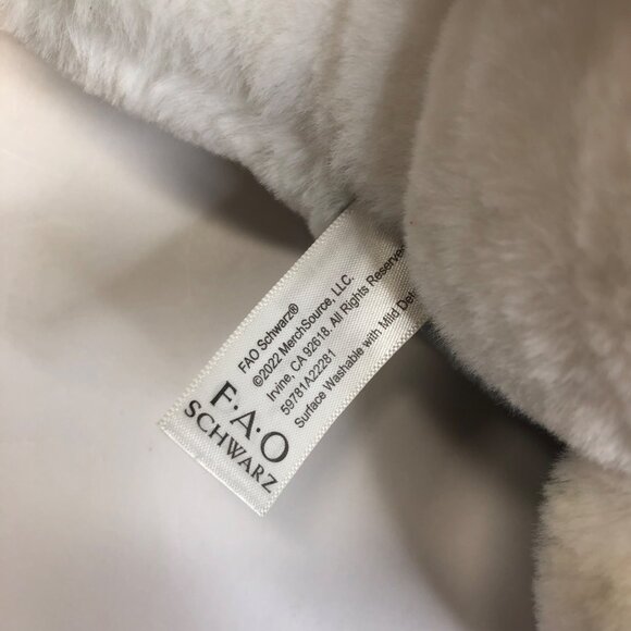 FAO Schwarz 12" Sparkles Plush Husky with Red Heart Boppers New with Tags - Picture 11 of 13